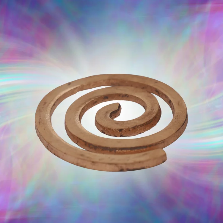 Brass Chokurei Bobina Vastu Helix