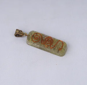 Natural Green Jade Crystal pendant