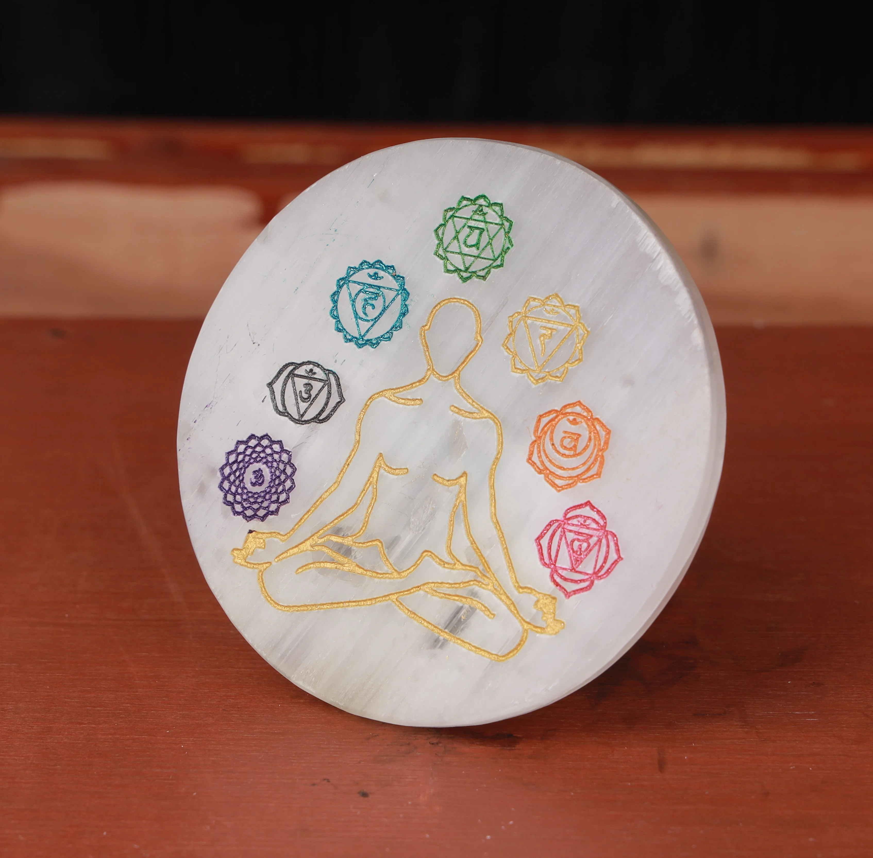 Natural Selenite Charging Plate