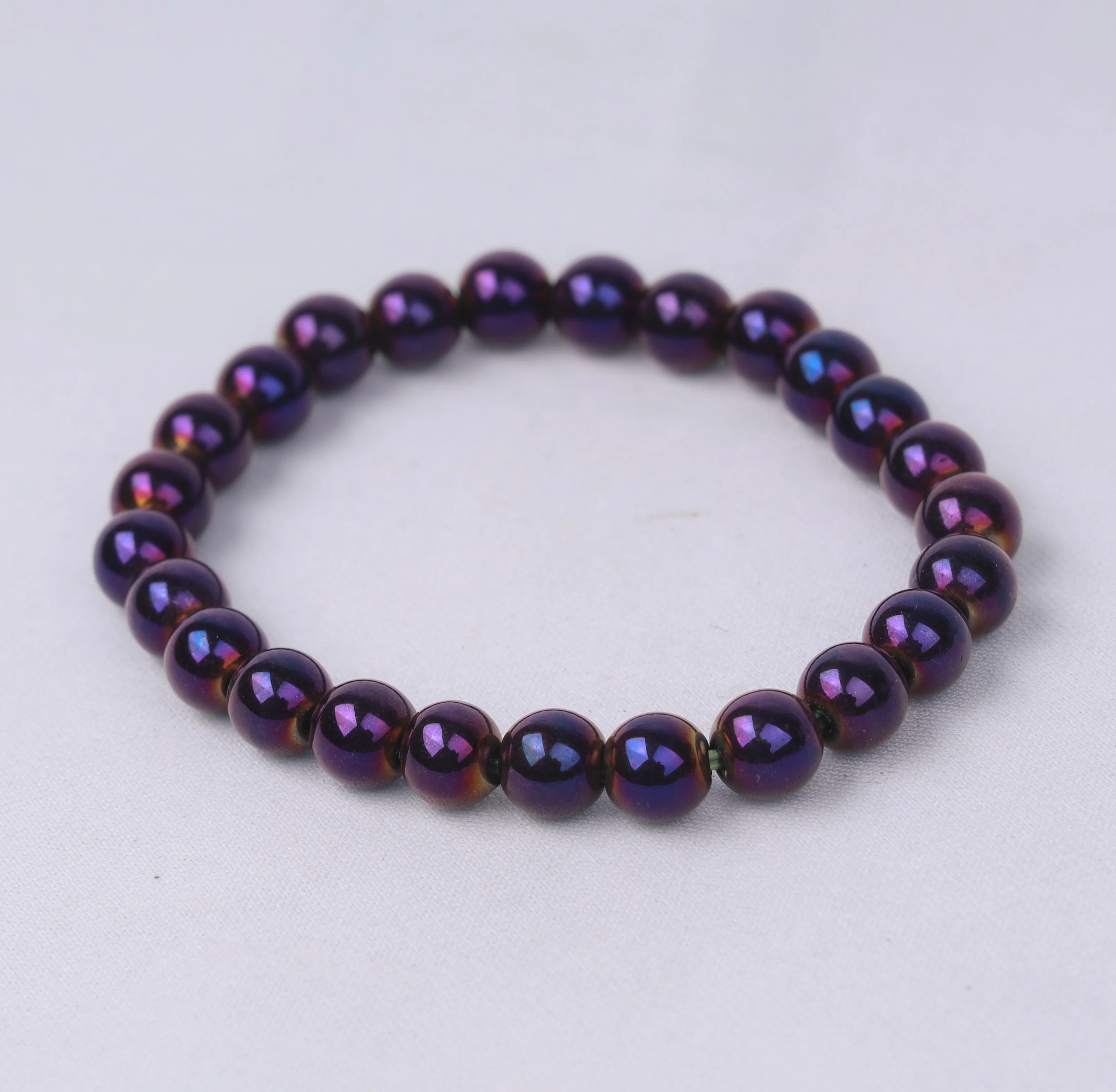 Purple Hematite Bracelet