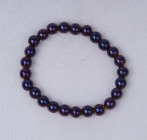 Purple Hematite Bracelet