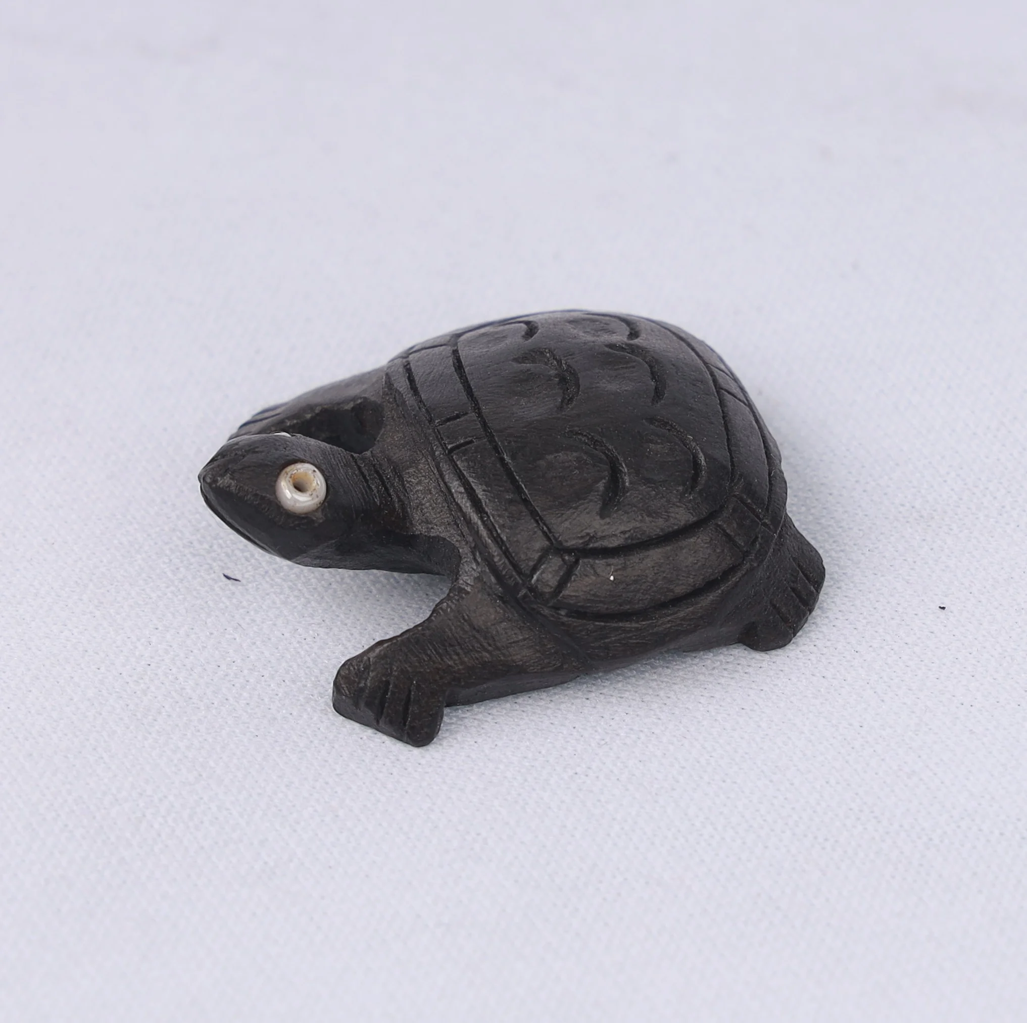 NATURAL TORTOISE HOME DECOR HANDICRAFTS UNIQUE BLACK STONE