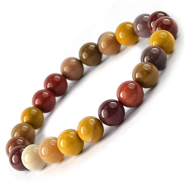 Natural Mookaite Jasper Crystal Bracelet