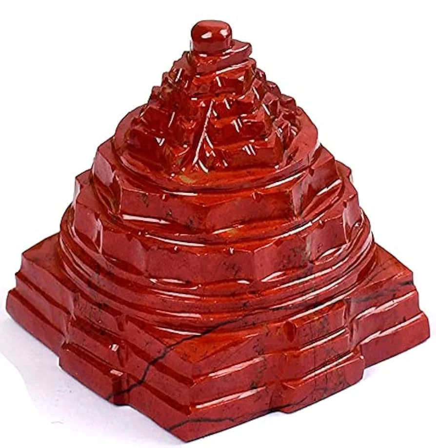 RED JADE SHREE YANTRA