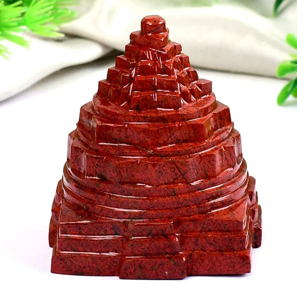 RED JADE SHREE YANTRA