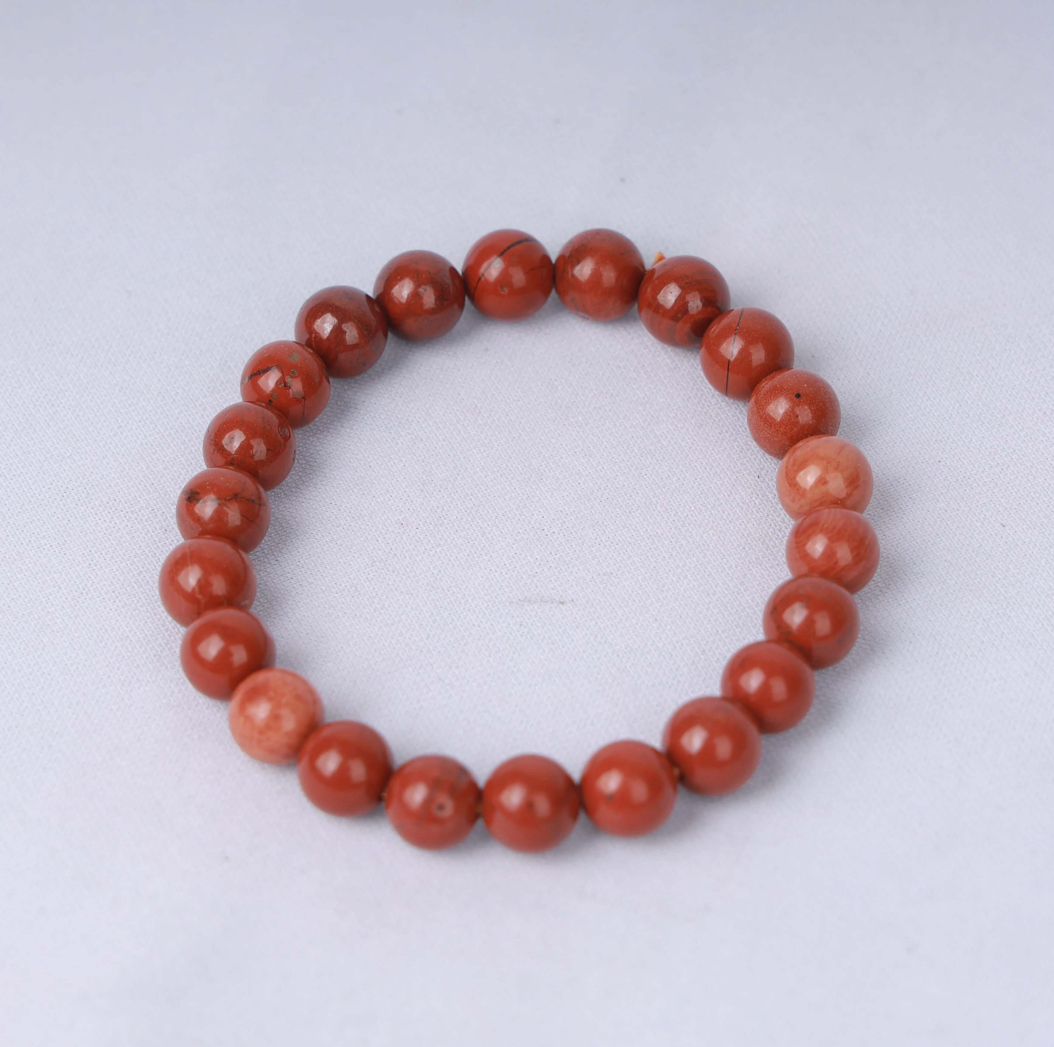 Natural Red Jasper Bracelet