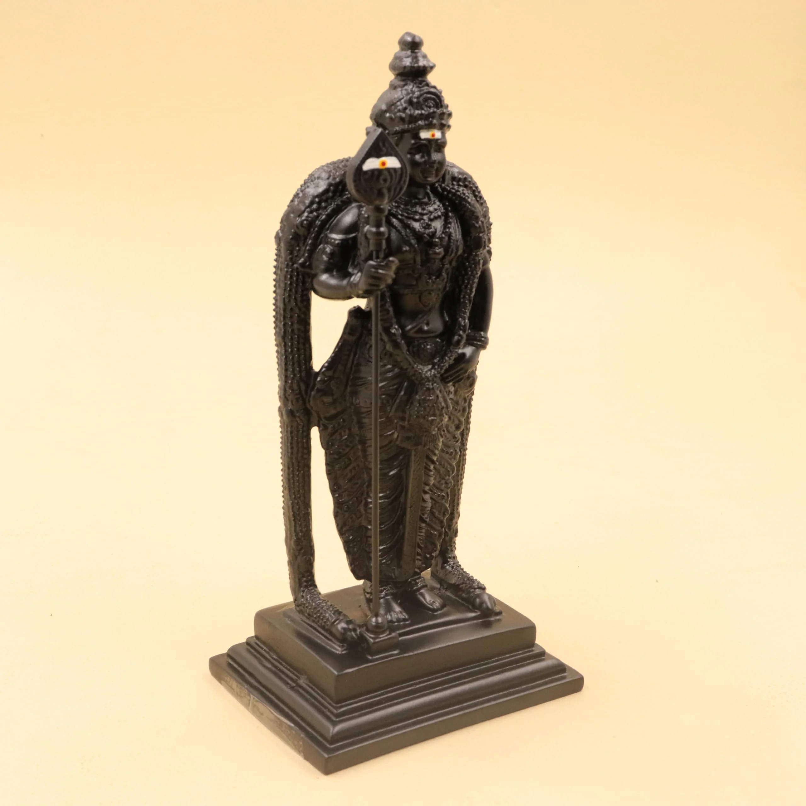 KARUNGALI MURUGAN STATUE (9inch)