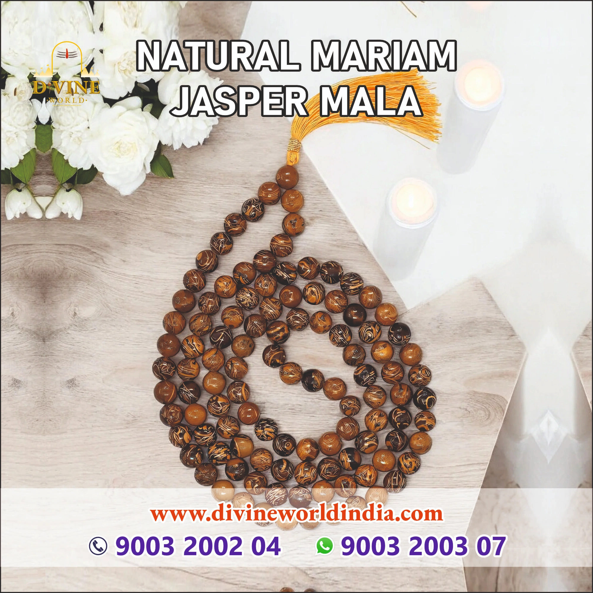 Natural Mariam Jasper Malai