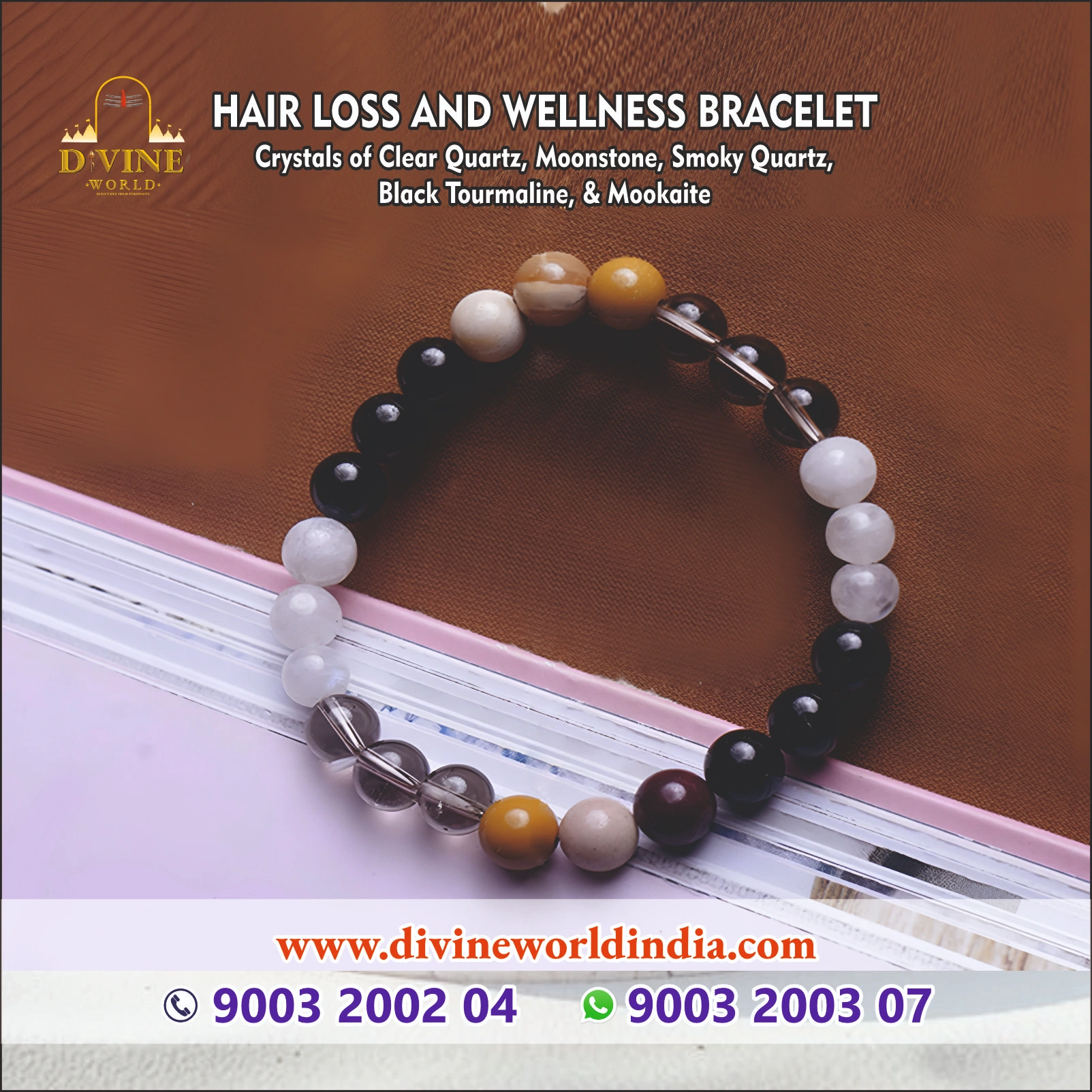Hair Loss and Wellness Bracelet 