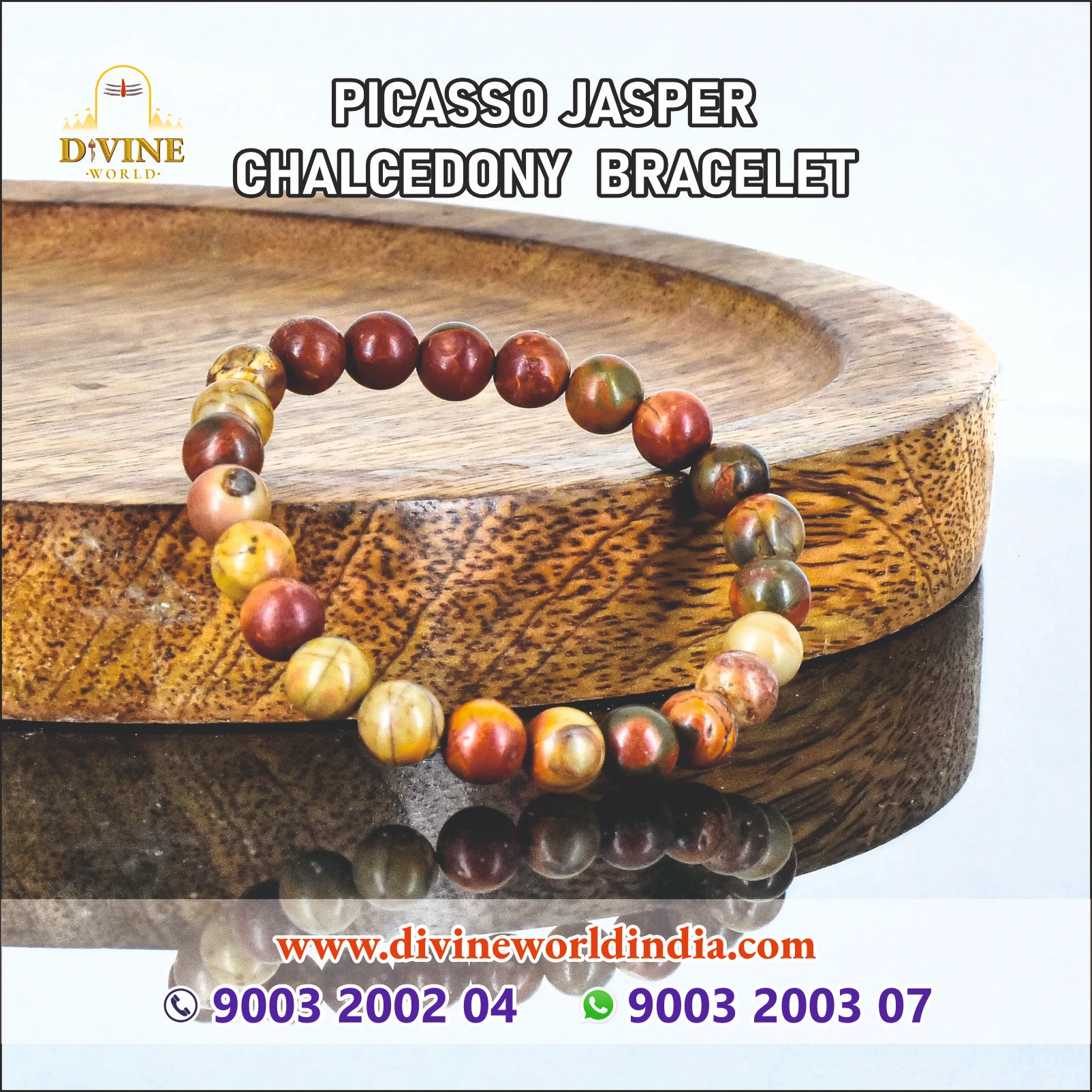 Picasso Jasper  Bracelet