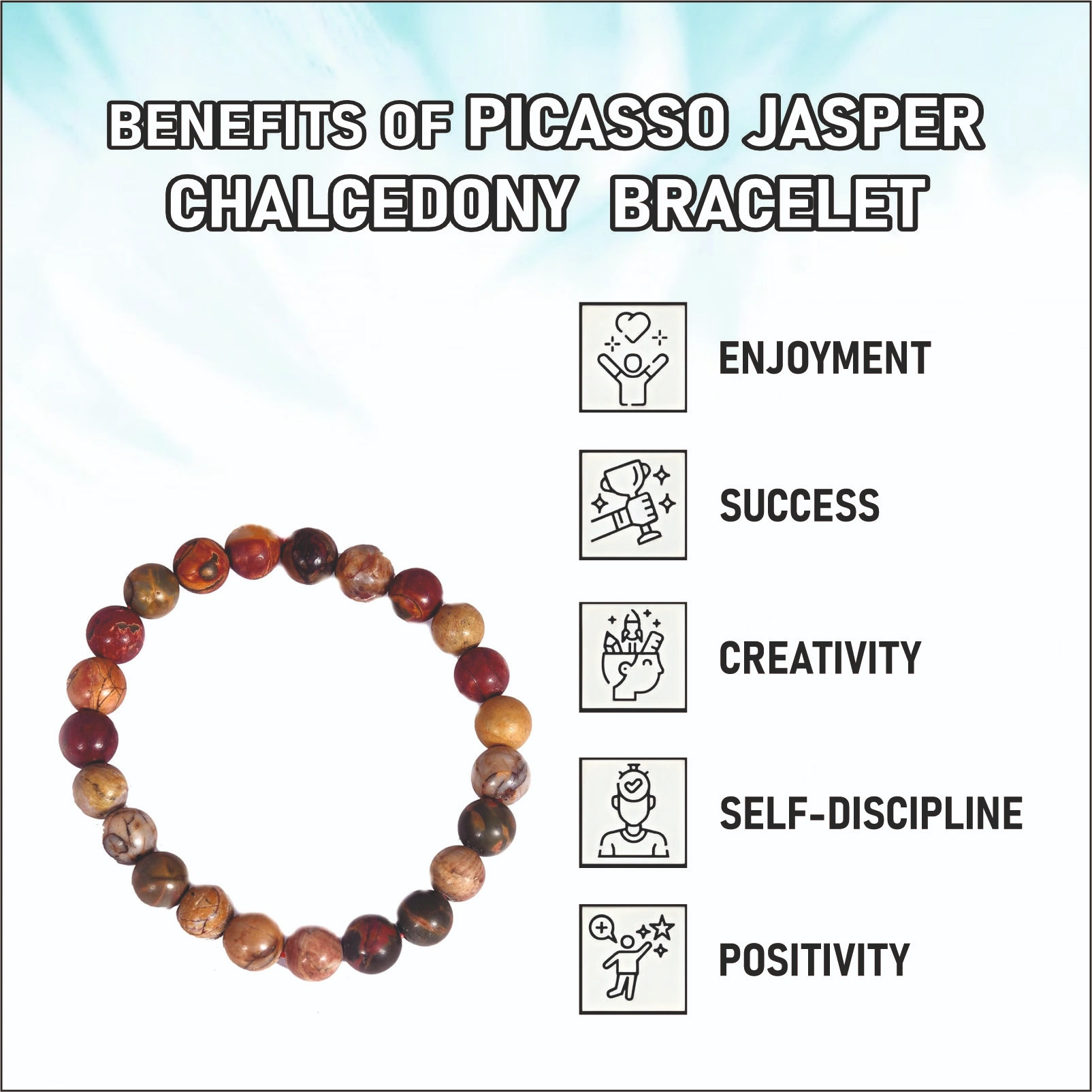 Picasso Jasper  Bracelet