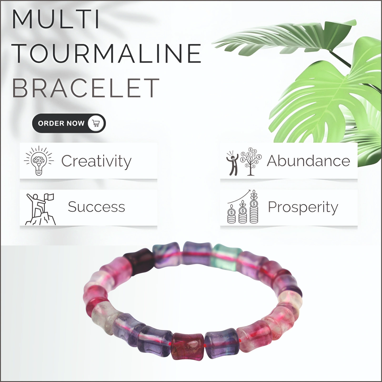 Natural Multi Tourmaline Shape