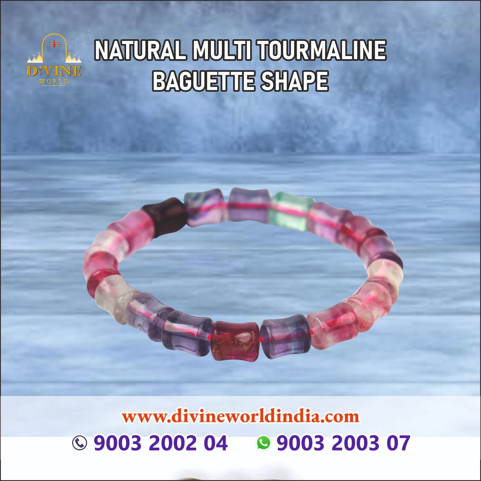 Natural Multi Tourmaline Shape