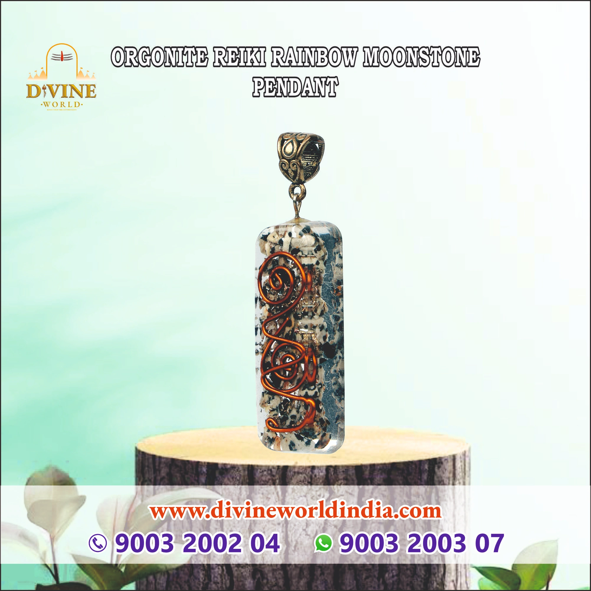 Orgonite Reiki Pendant