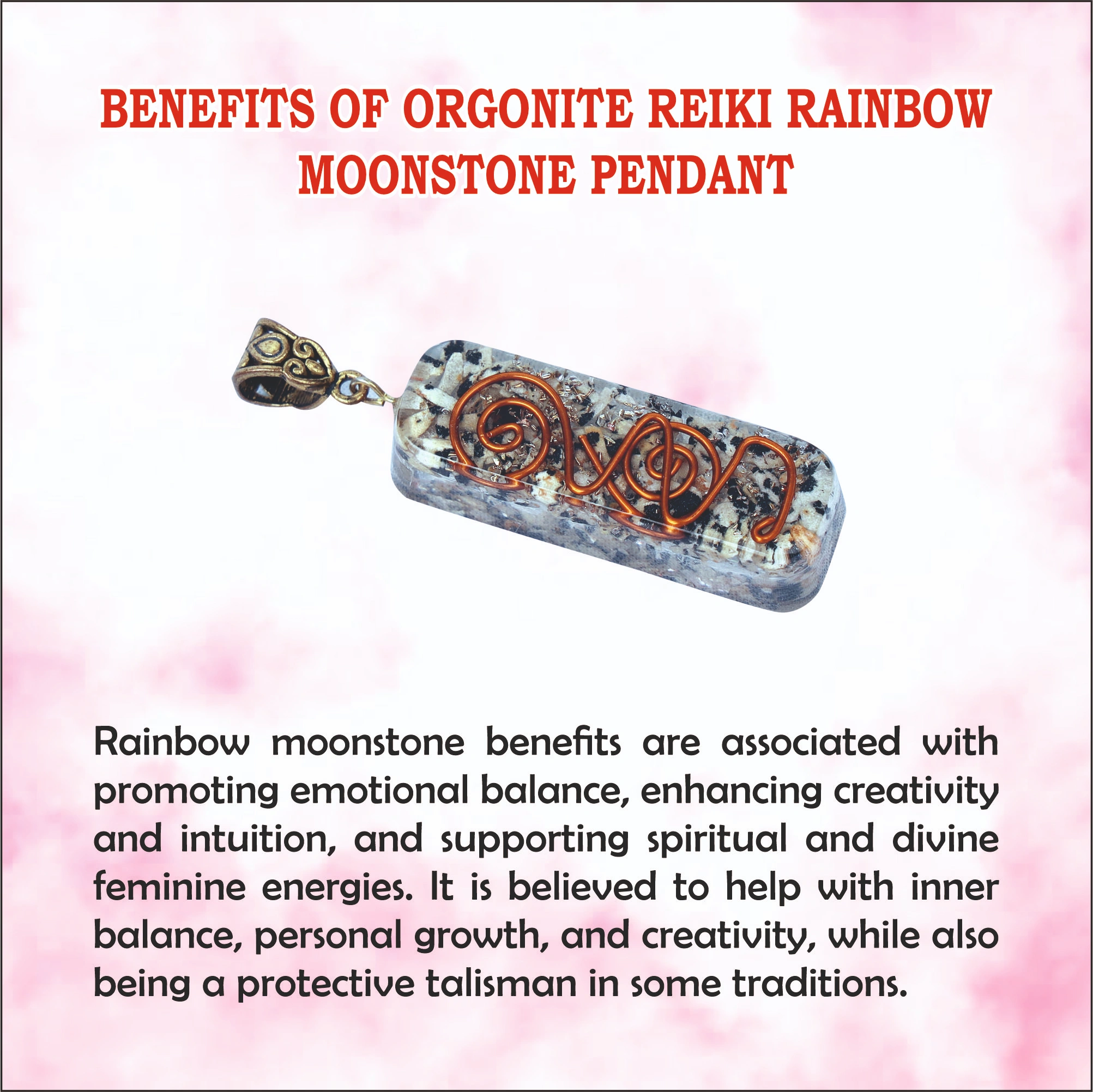Orgonite Reiki Pendant