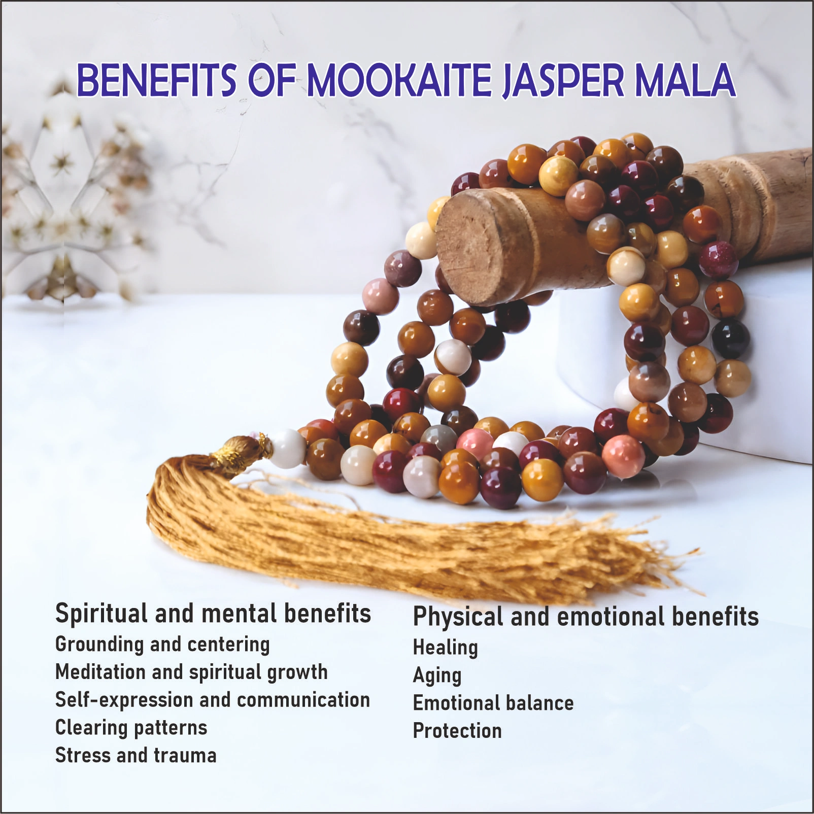 Mookaite Jasper Mala