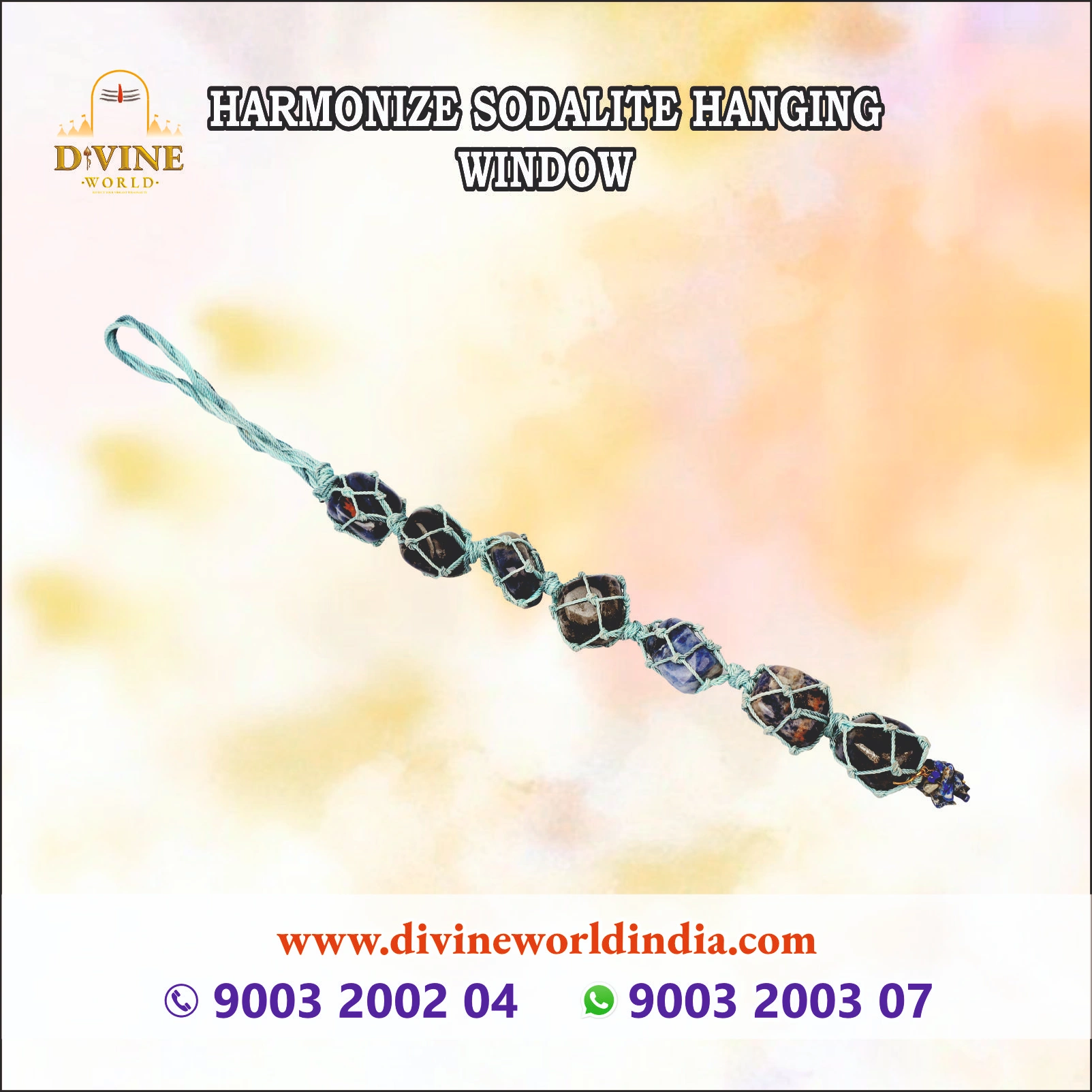 HARMONIZE SODALITE HANGING WINDOW 