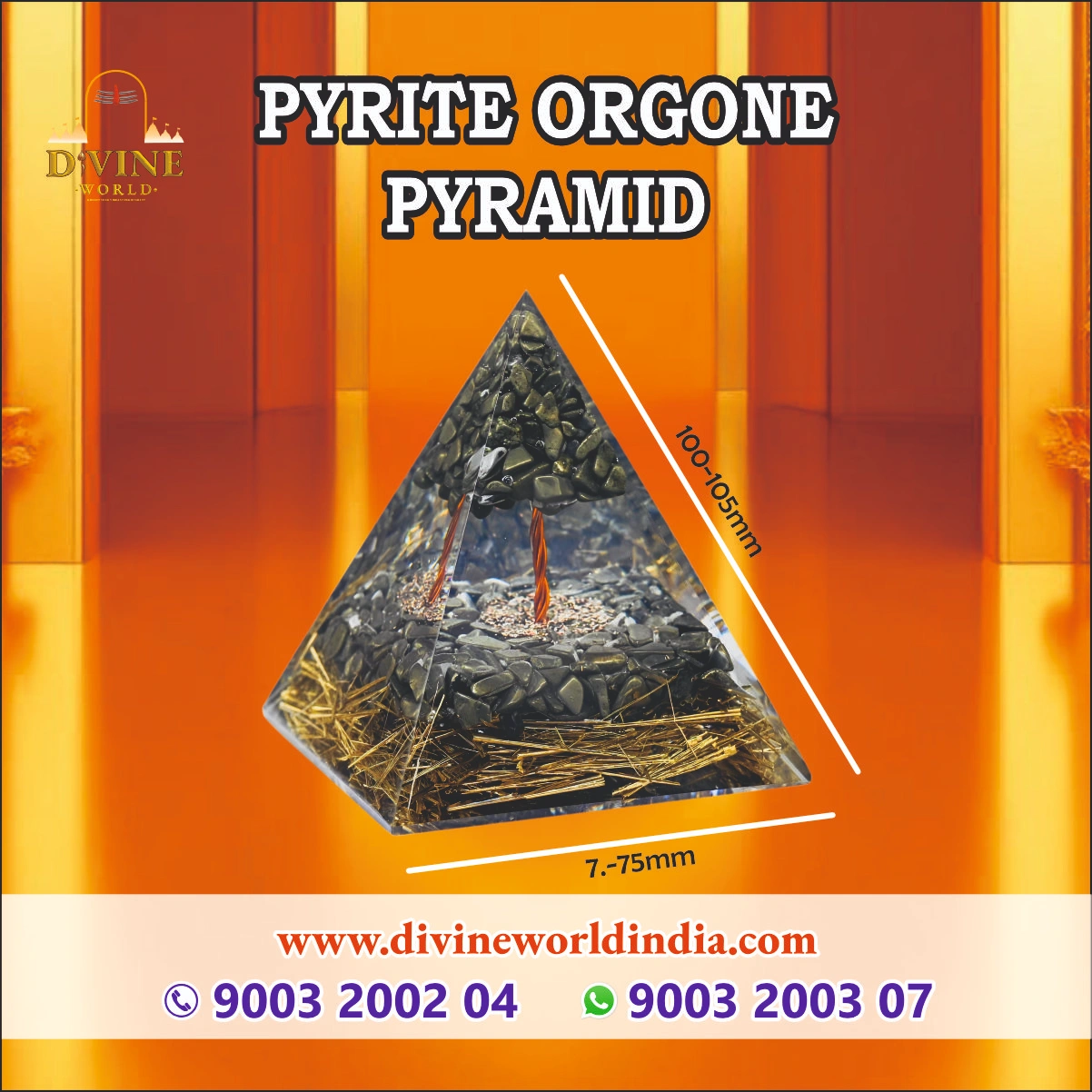 Pyrite Orgone Pyramid