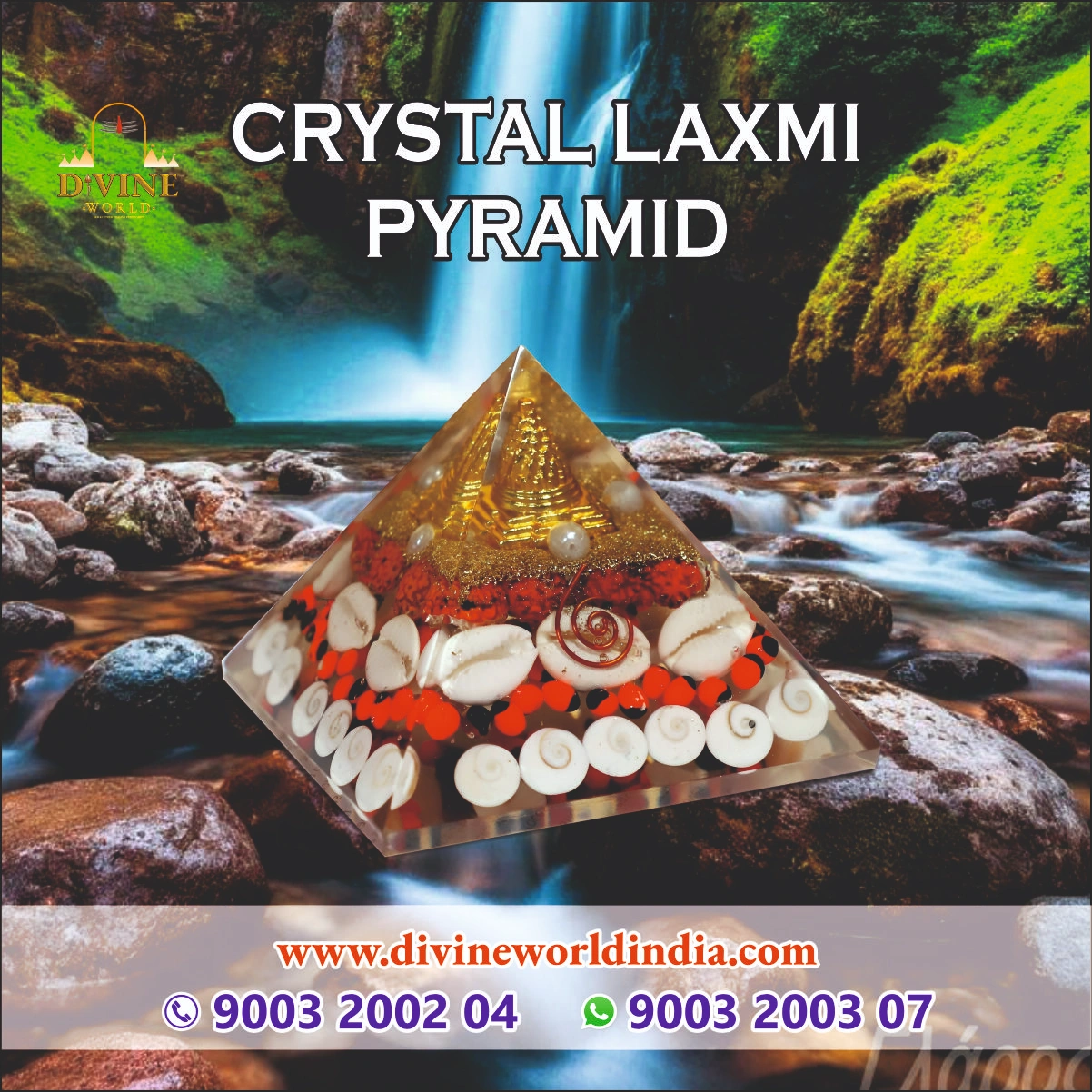 Crystal Laxmi Pyramid