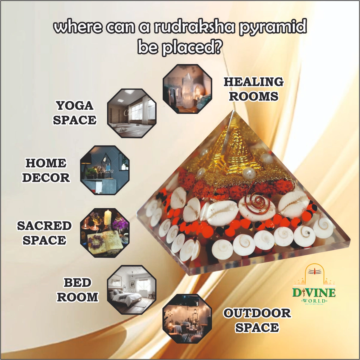 Crystal Laxmi Pyramid