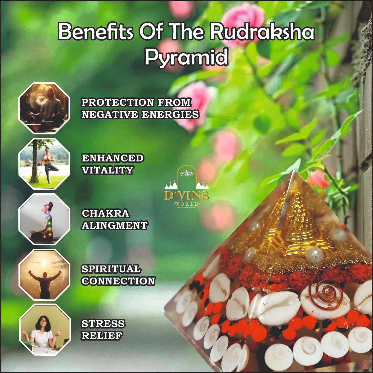 Crystal Laxmi Pyramid