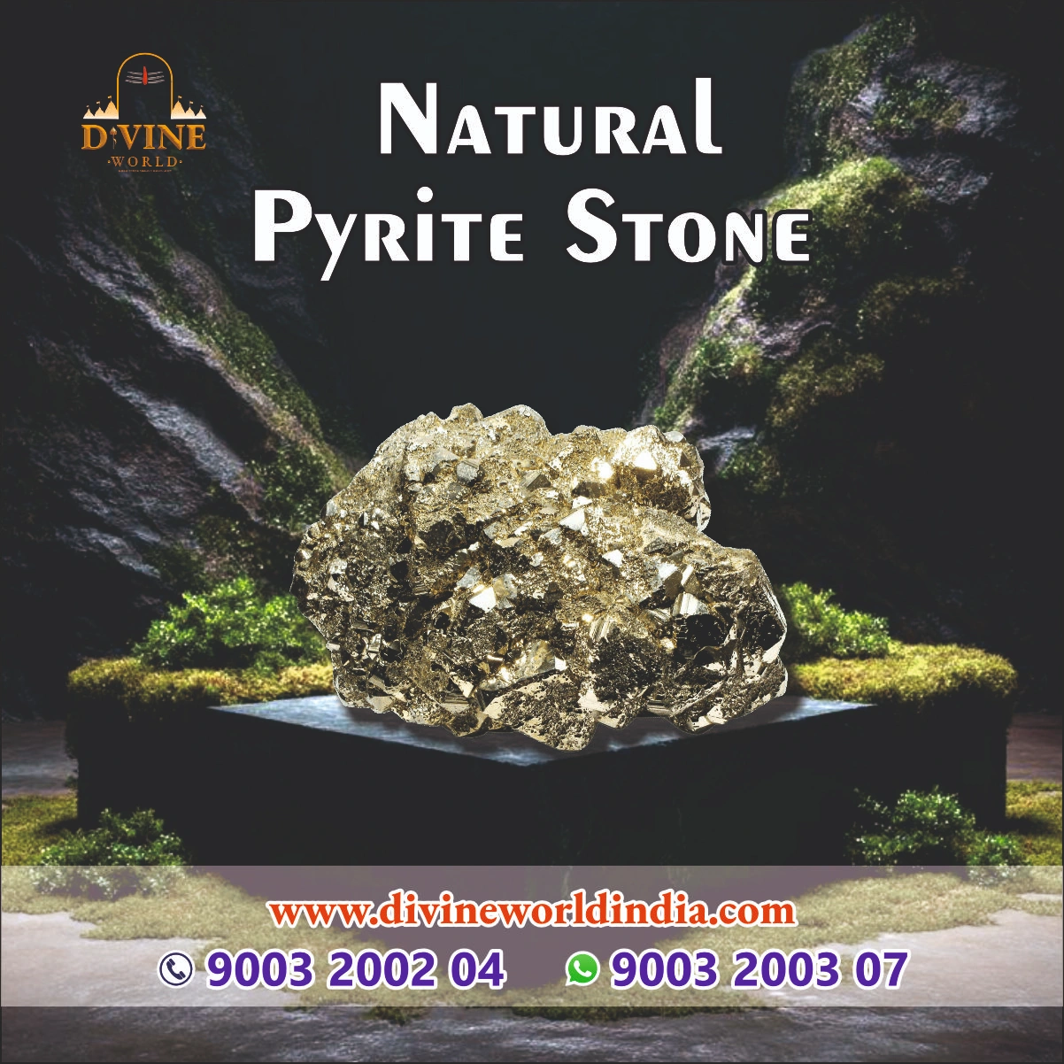Natural Pyrite Stone 