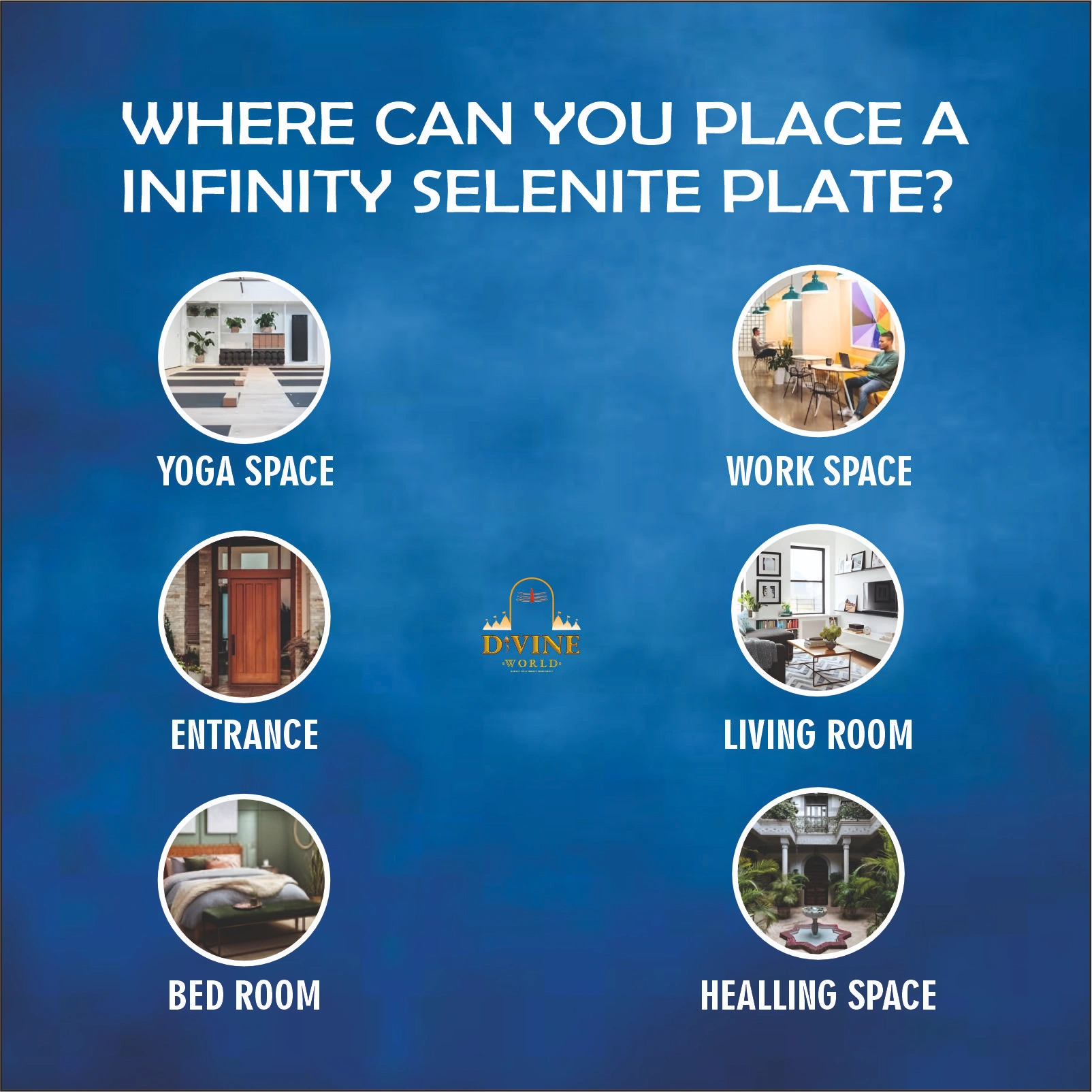 Black Tourmaline Disc with Ying Yang Engraved