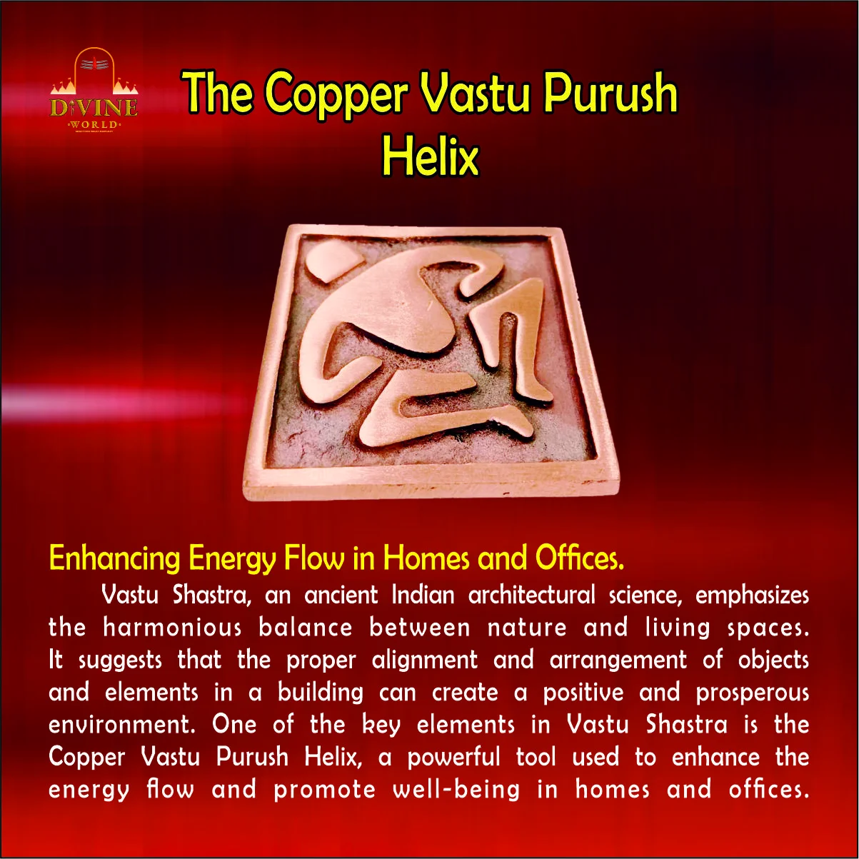 Copper Vastu Purush Helix 