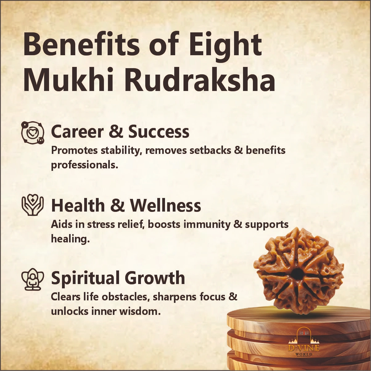 8 Mukhi Rudhraksha