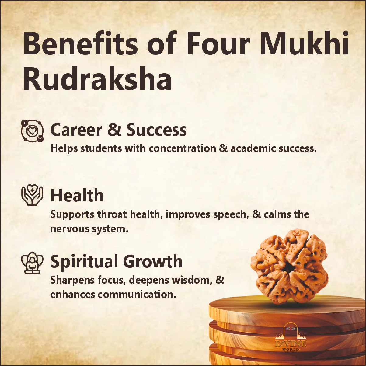 4 Mukhi Rudhraksha