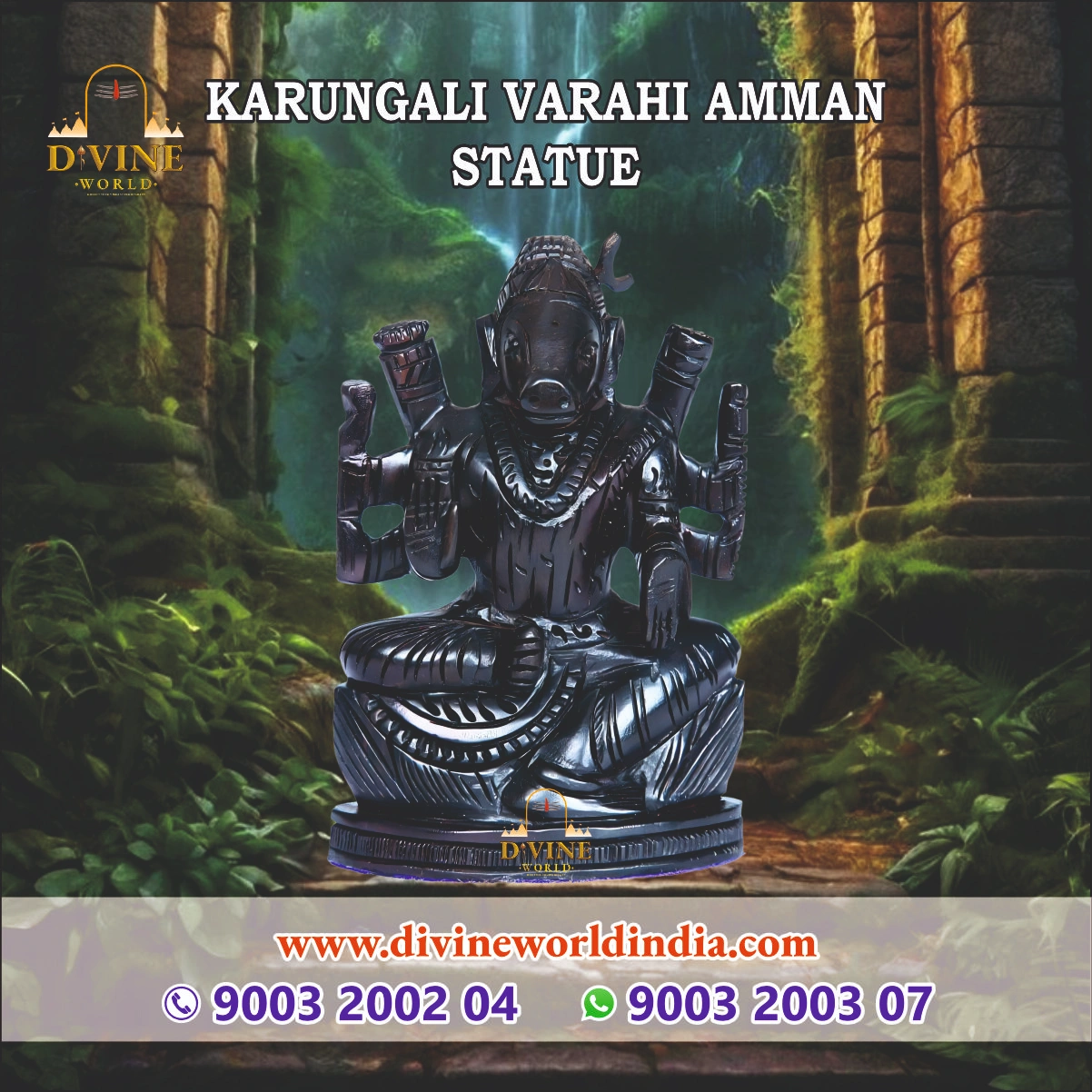 Karungali Varahi Amman Statue