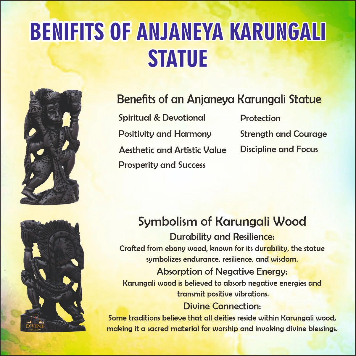 Anjaneya Karungali Statue