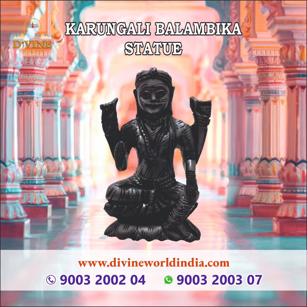 Karungali Balambika Statue