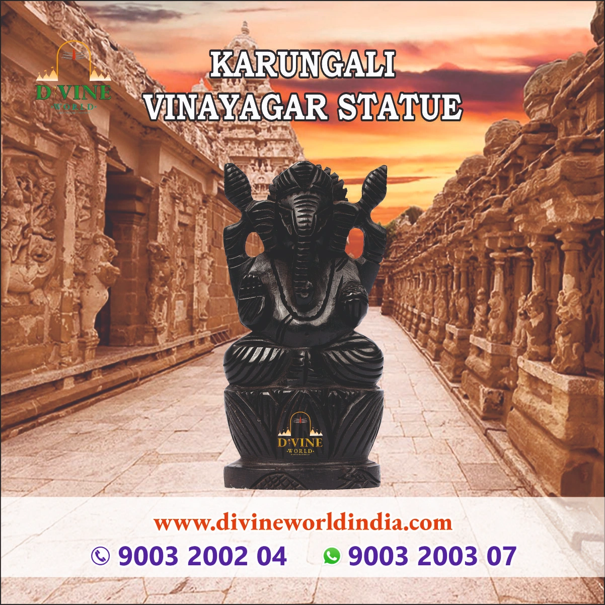 Karungali Vinayagar Statue