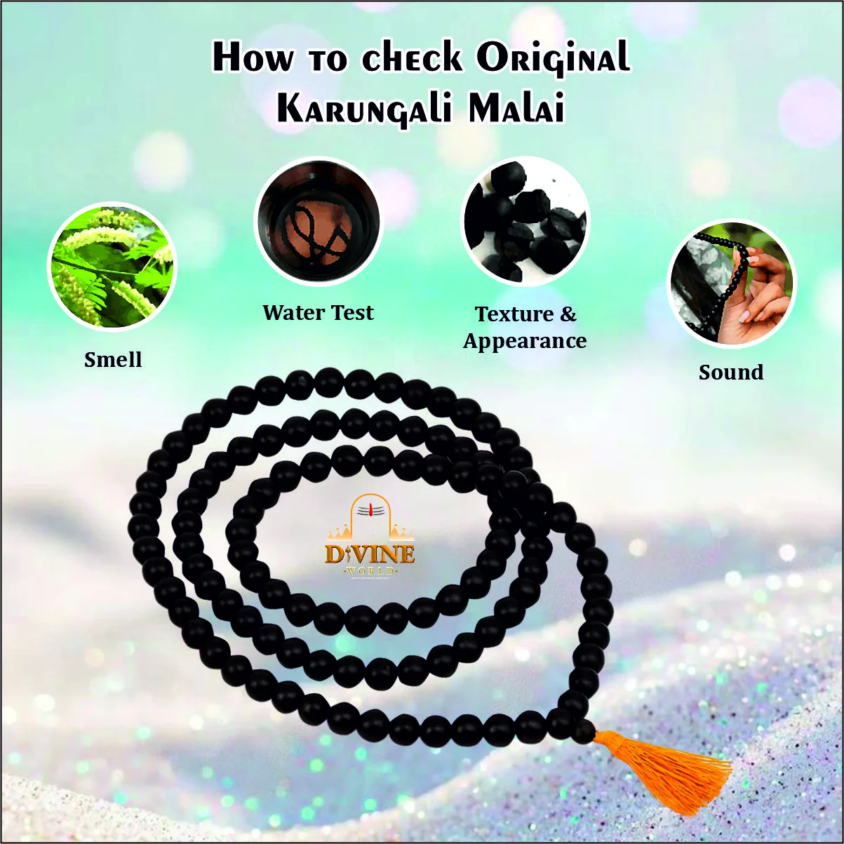 Plain Karungali Malai 4 MM