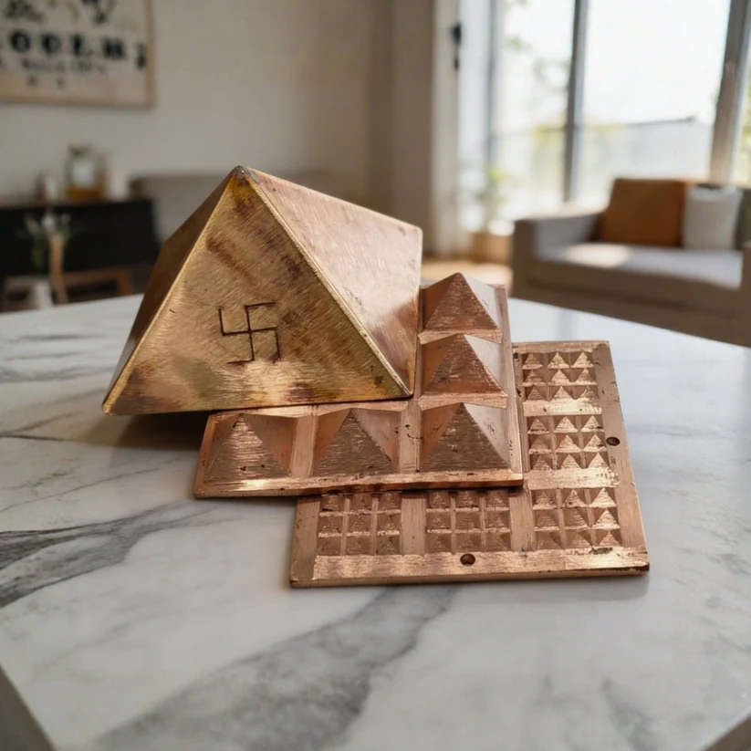 Copper Multi Layer Pyramid