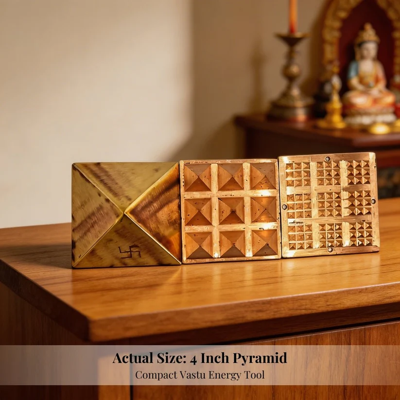 Copper Multi Layer Pyramid