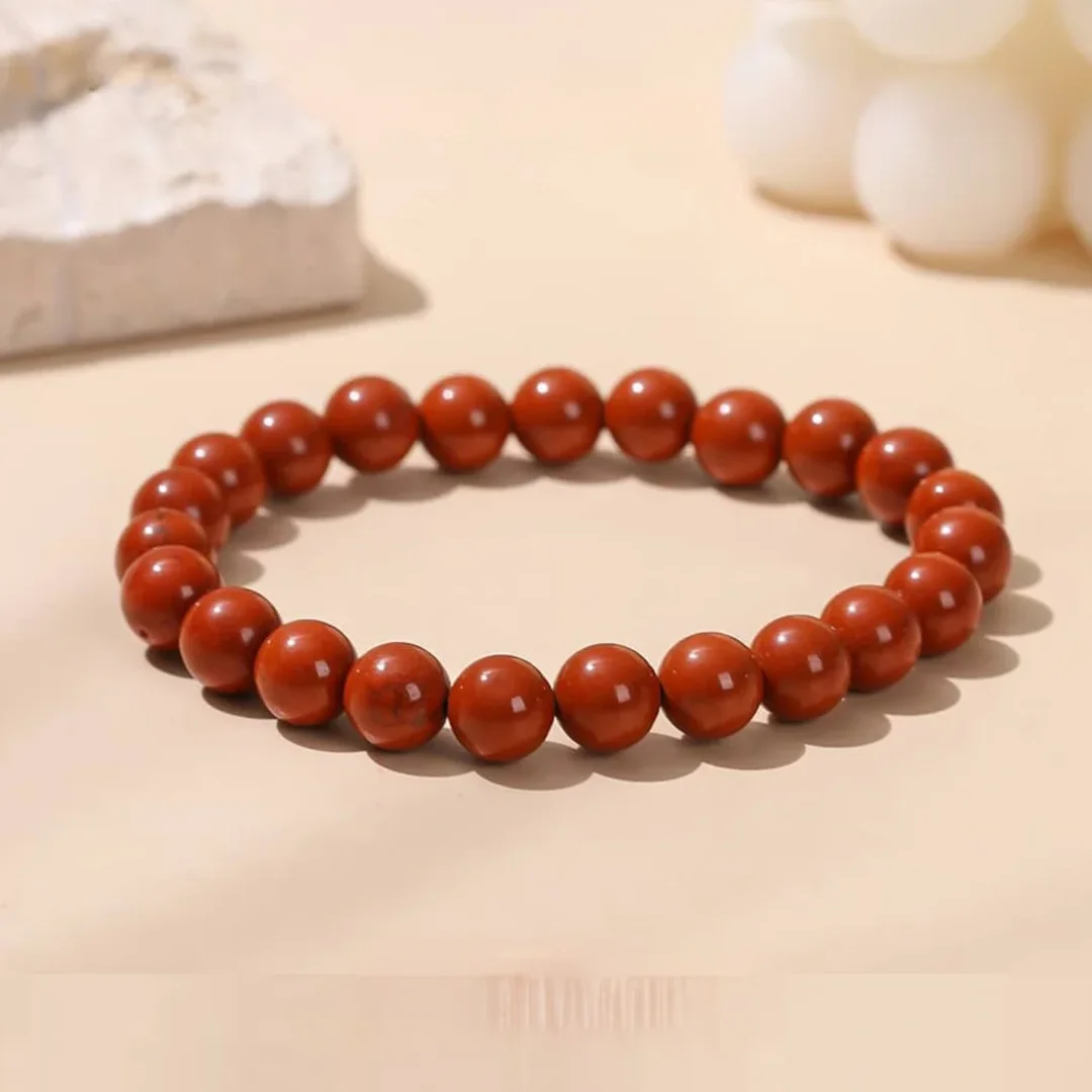 Natural  Red Jasper Bracelet