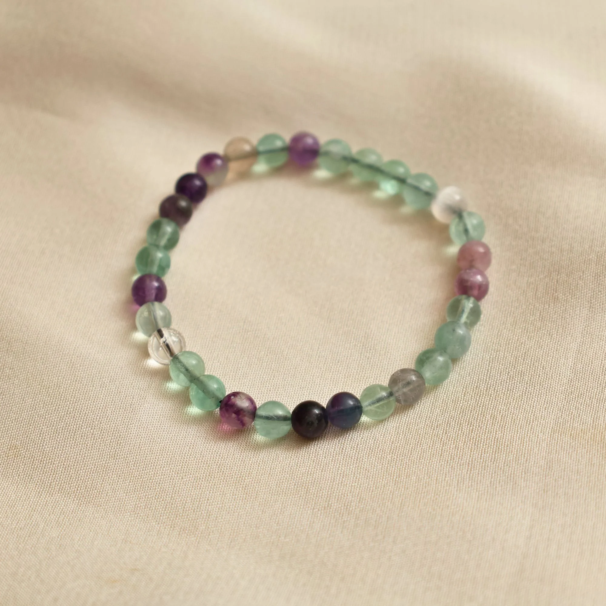 Multi Fluorite Bracelet