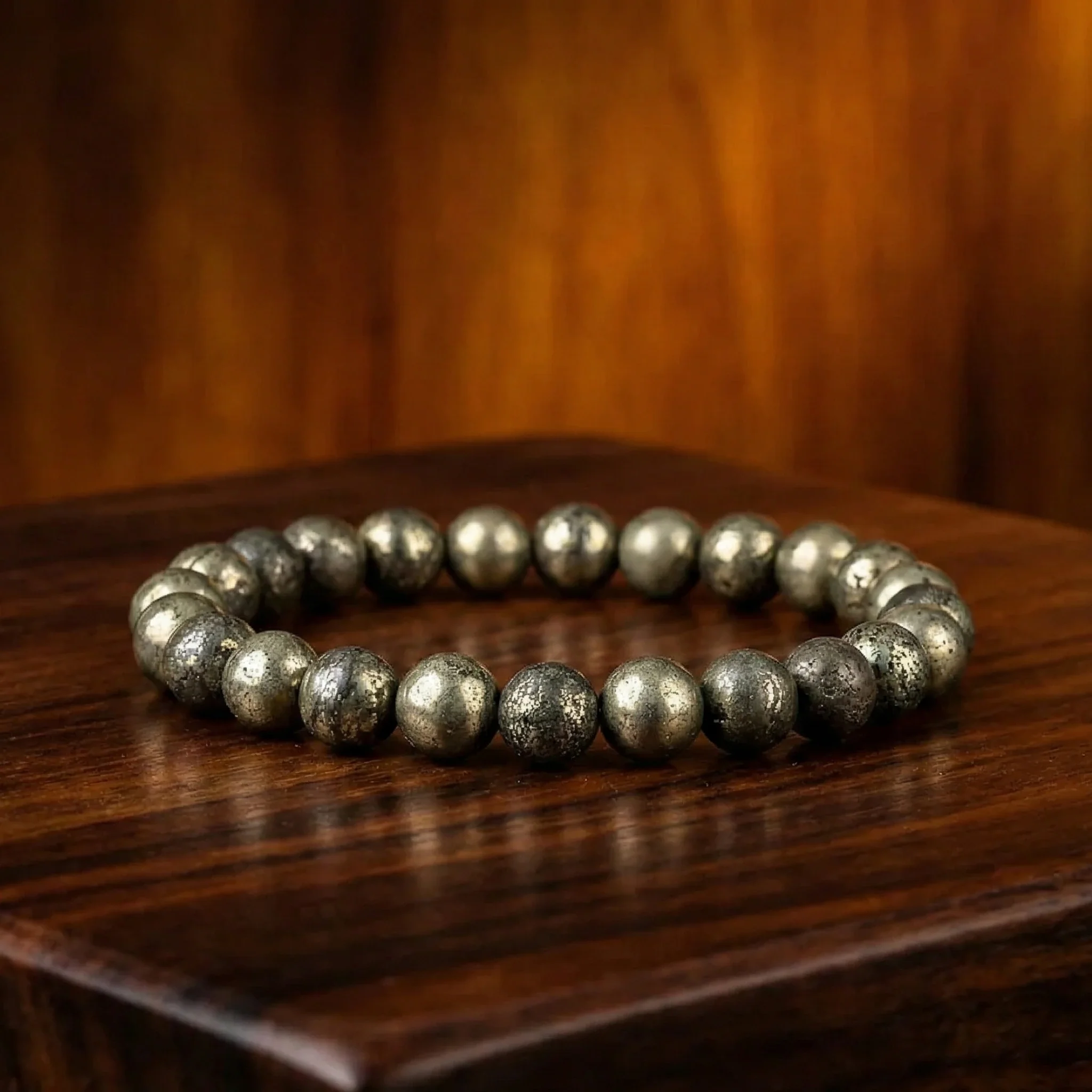 Natural Pyrite Bracelet