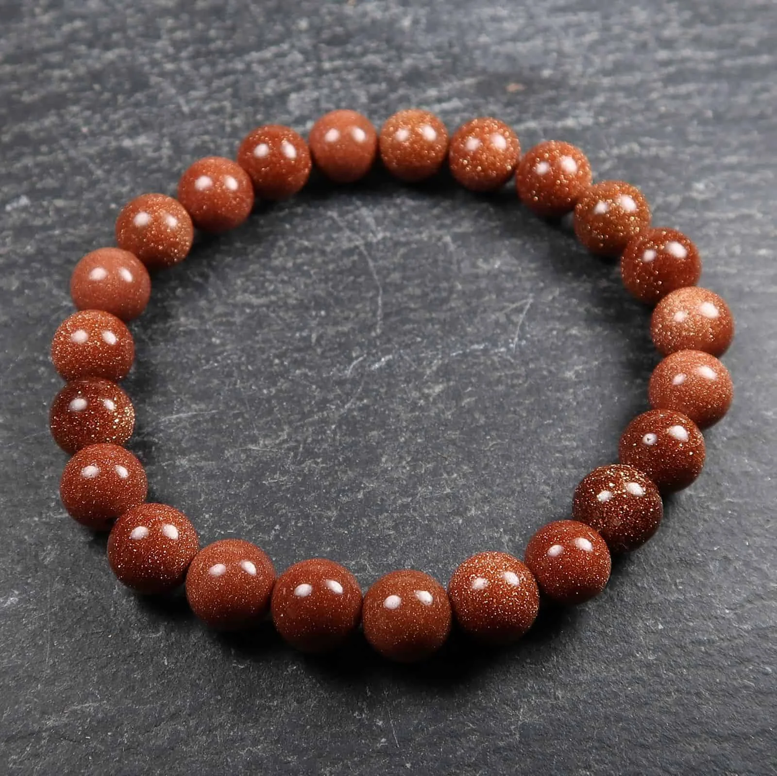 Brown Gold Stone Bracelet