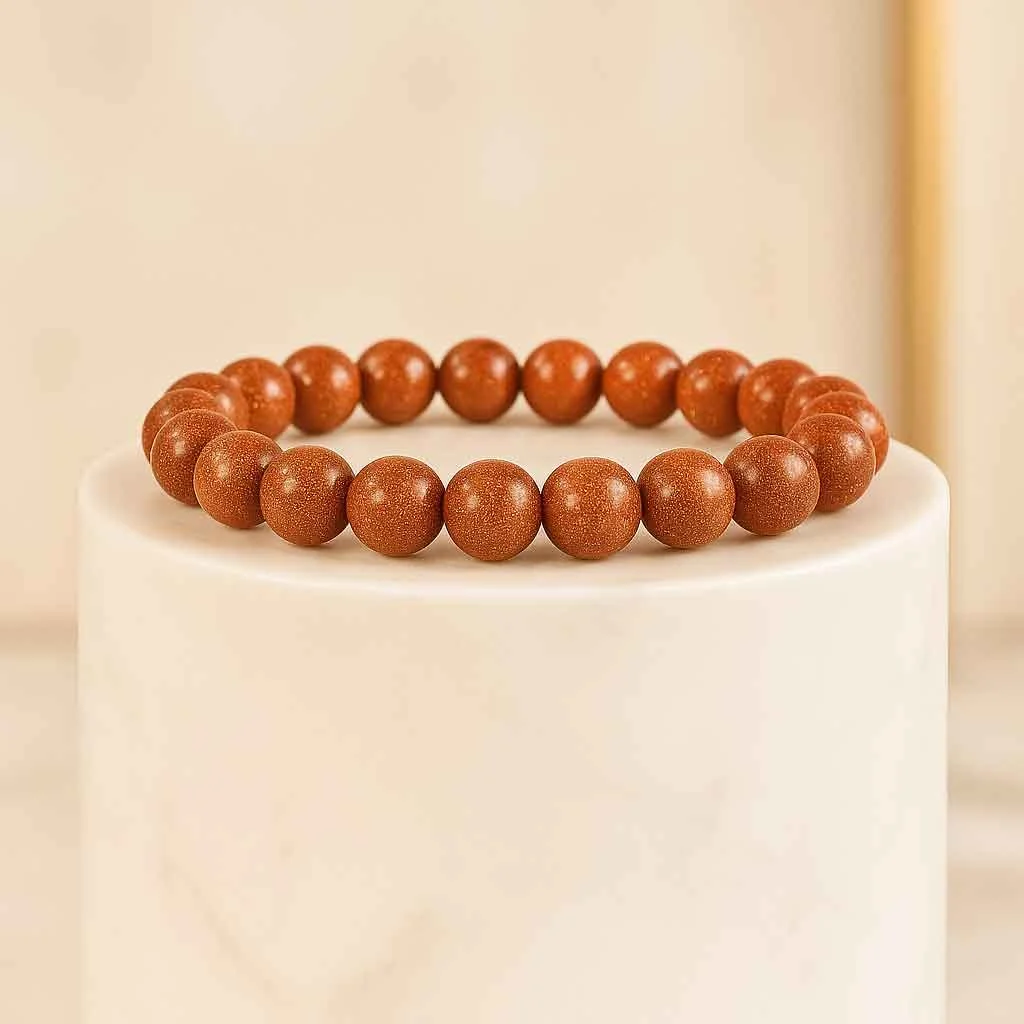 Brown Gold Stone Bracelet