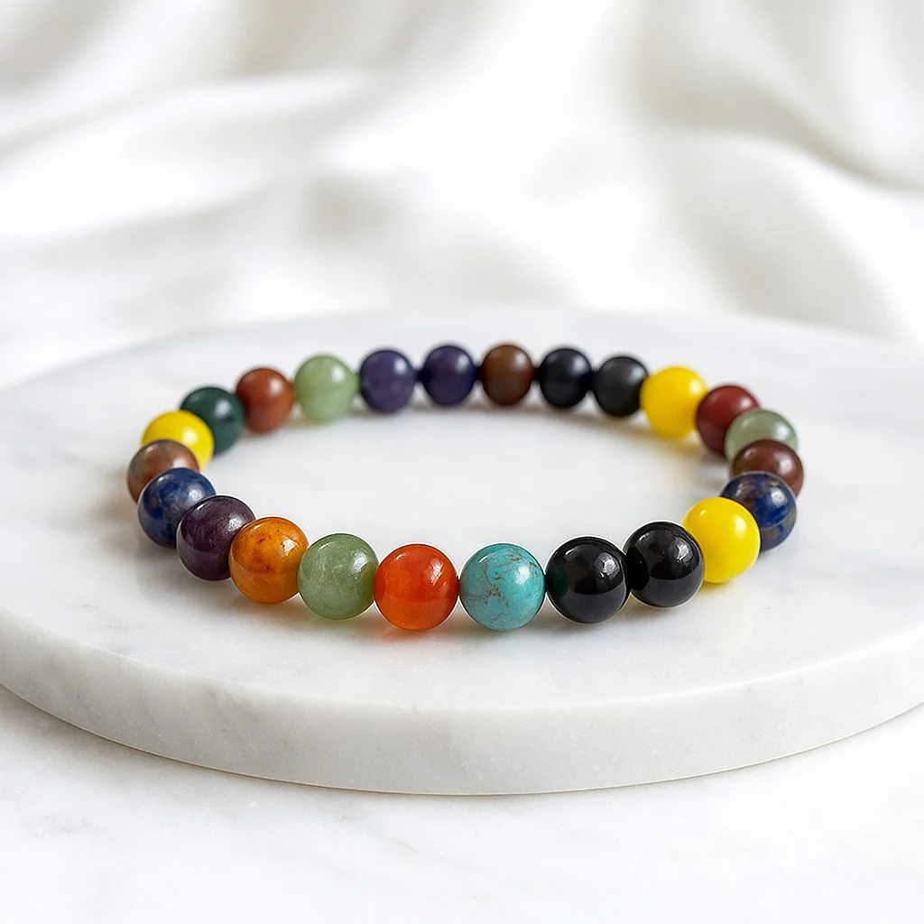 7 CHAKRA CRYSTAL BRACELET