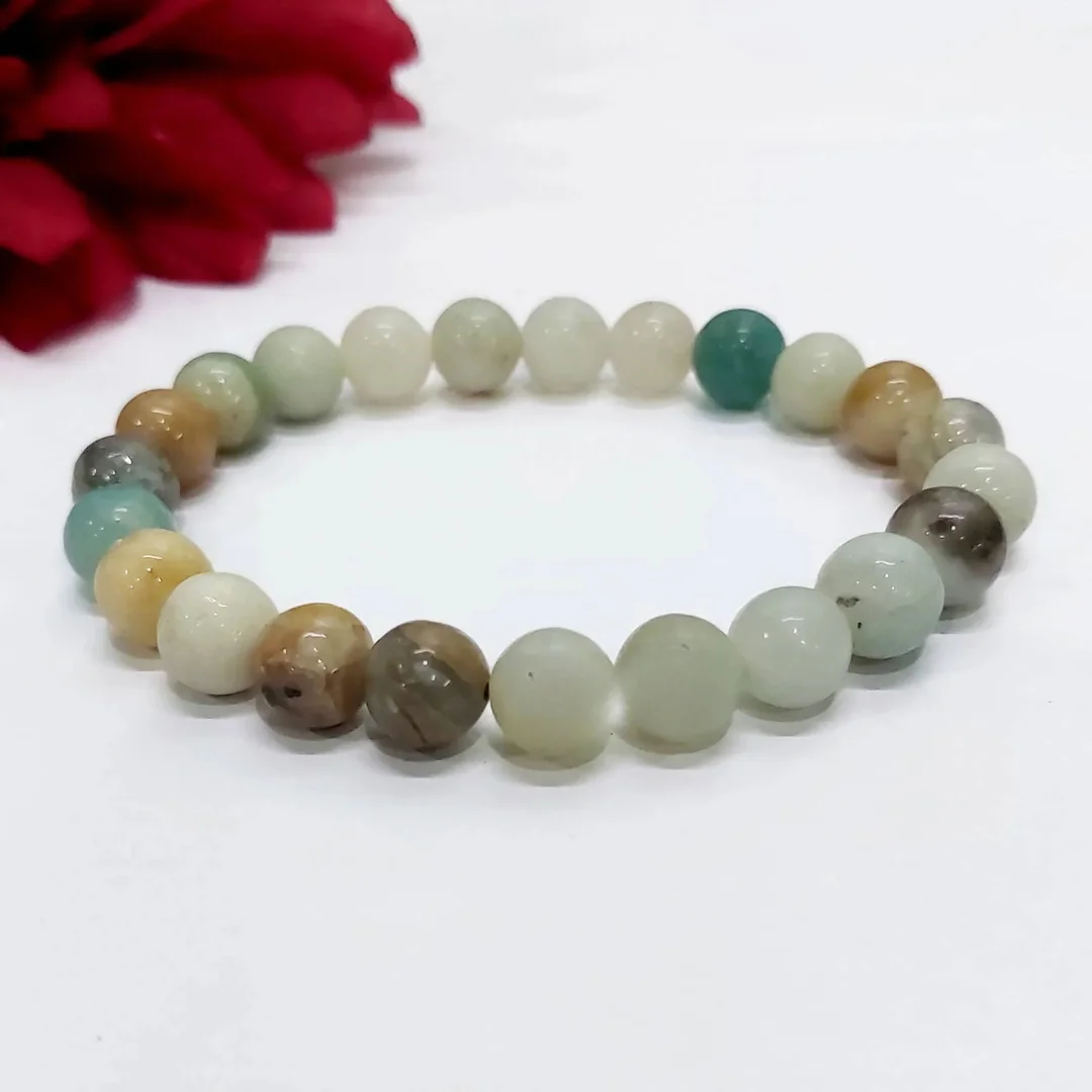 Natural Amazonite  Bracelet