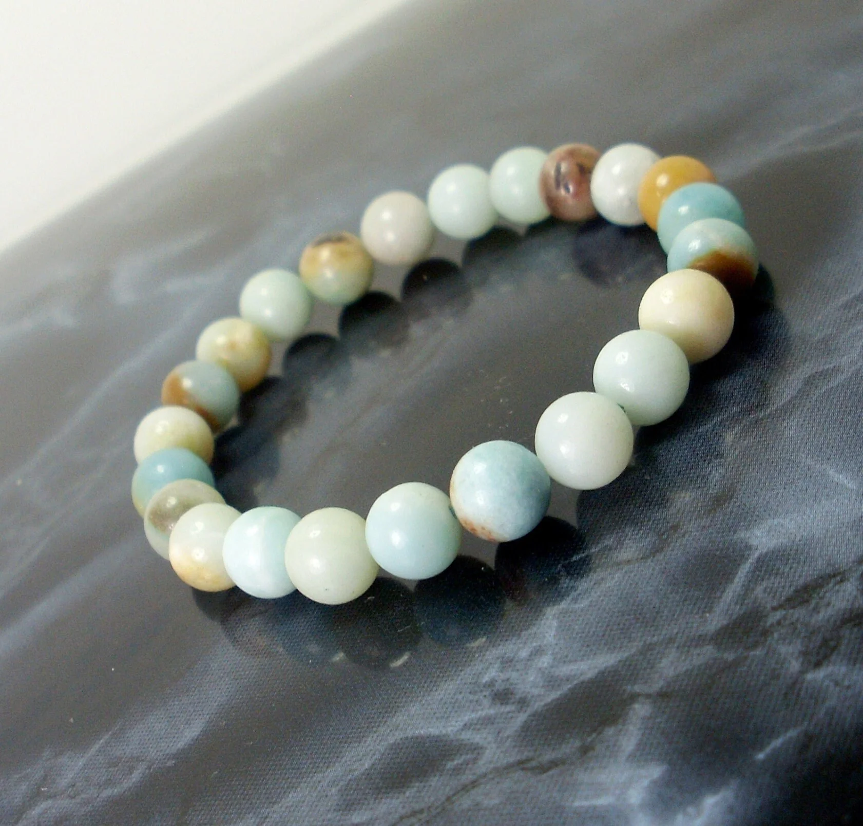 Natural Amazonite  Bracelet
