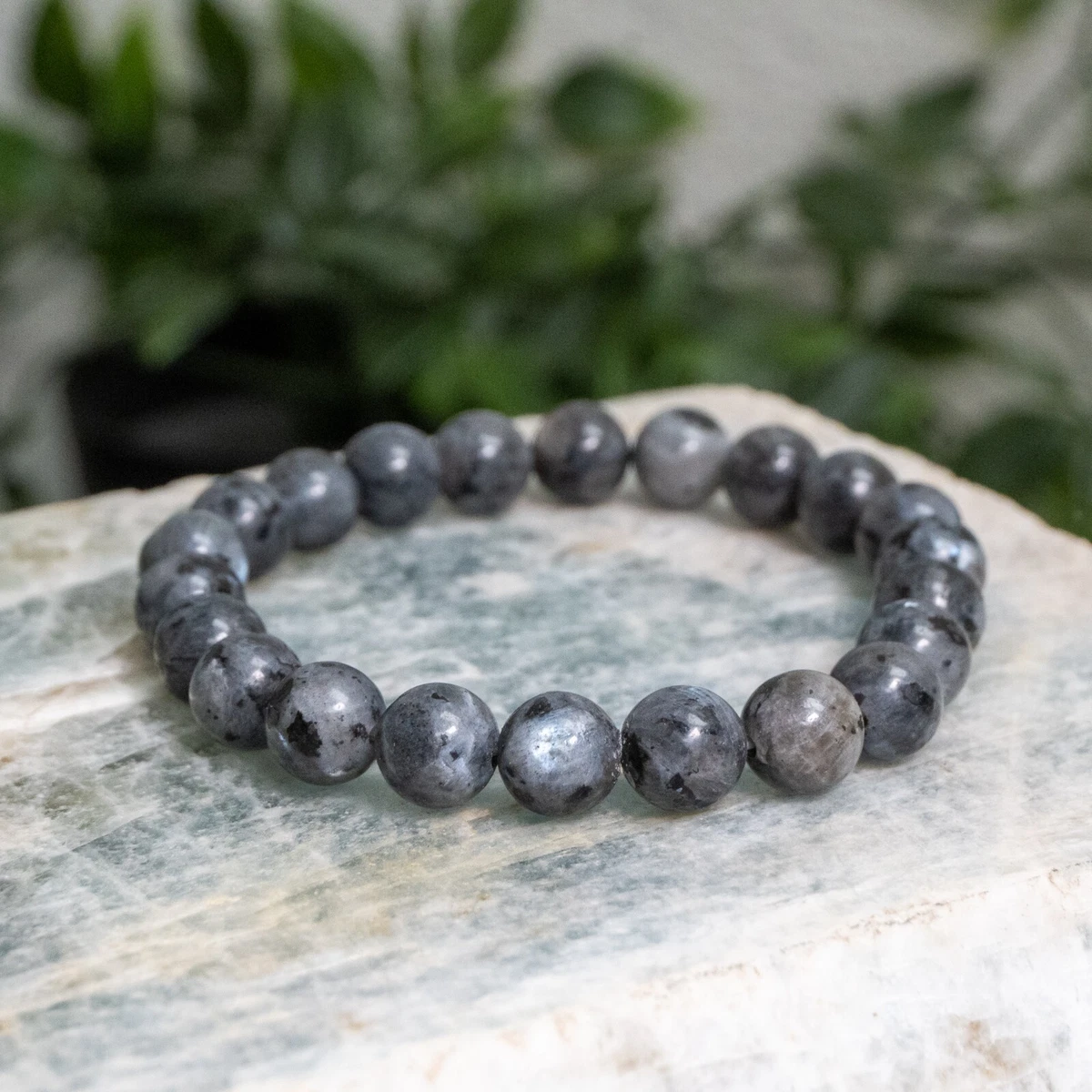 NATURAL LARVIKITE  BRACELET