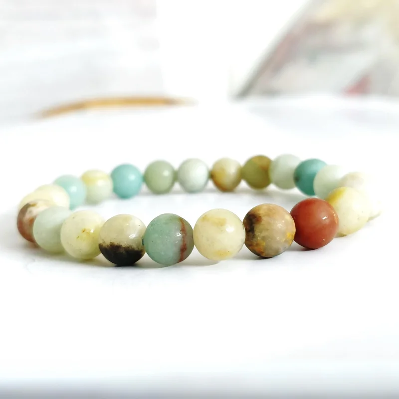 NATURAL MULTI AMAZONITE BRACELET