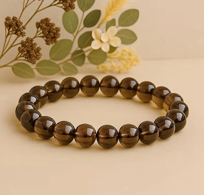 Natural Smoky Quartz Bracelet