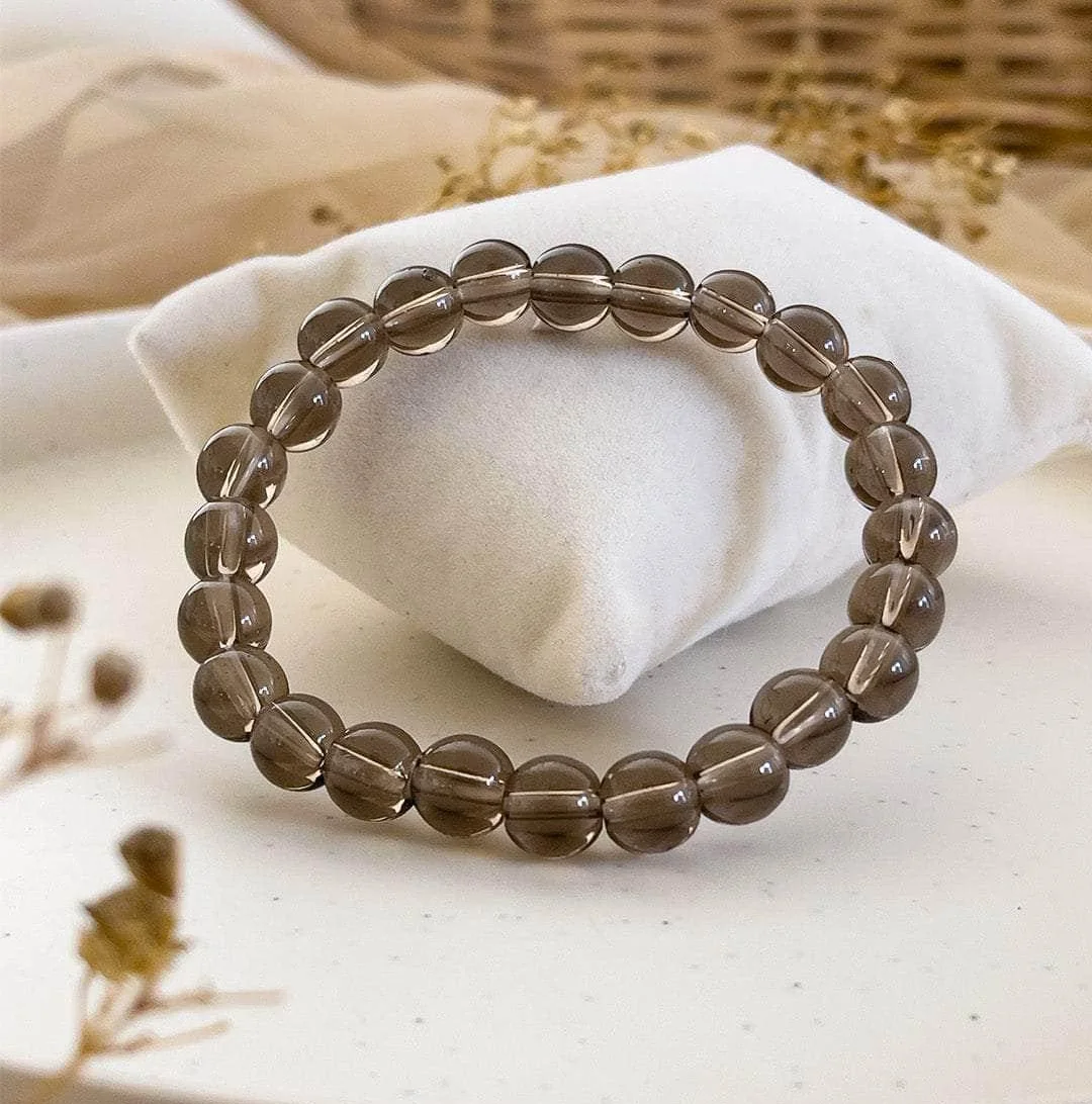 Natural Smoky Quartz Bracelet