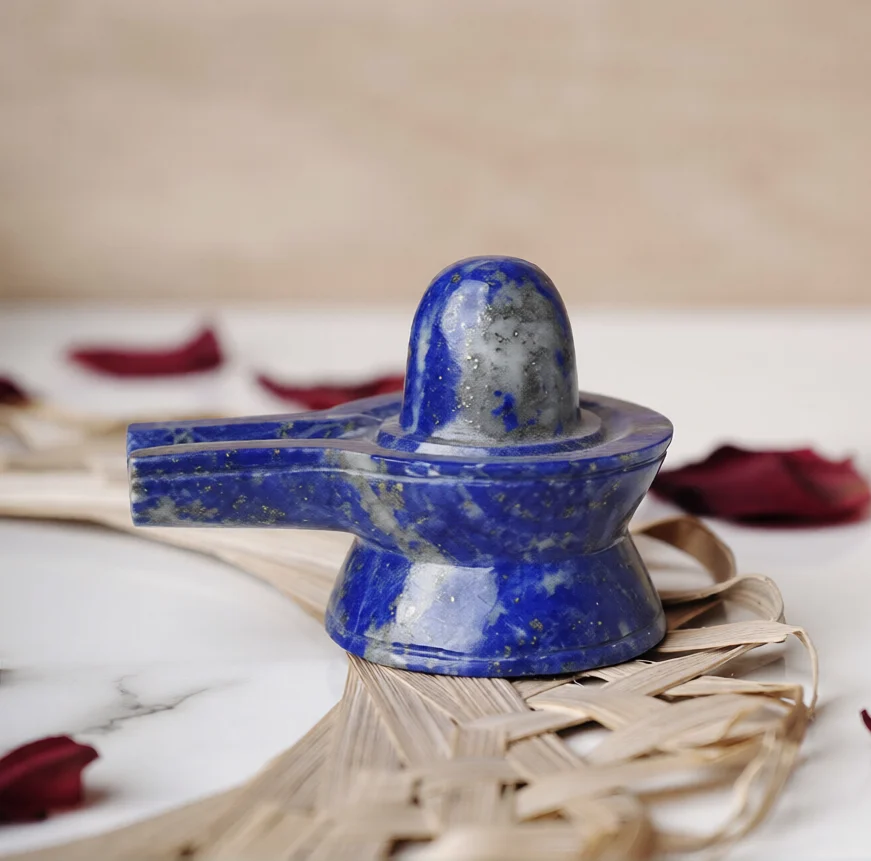 Shiva Lingam Lapis Lazuli